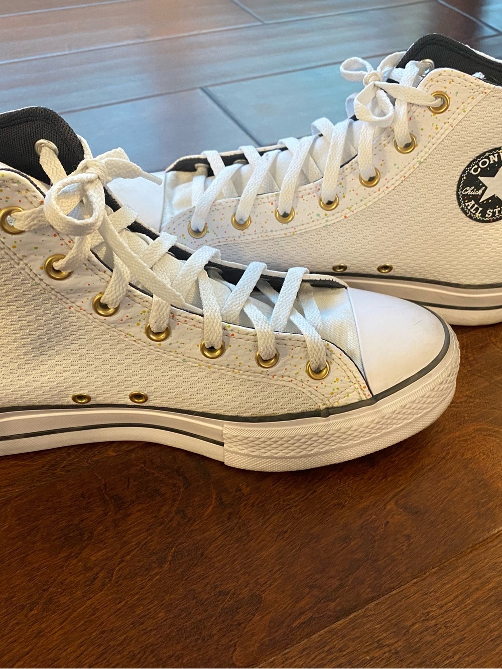 Converse women’s Chuck Taylor All-Star Lift Platform High Top Paint Splatter 11
